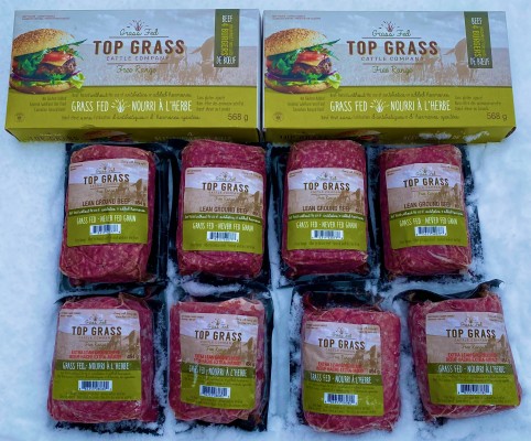 Easy Meal Pack ( 4 Extra Lean Ground, 4 Lean Ground, 2  boxes of burgers) code 52307 image