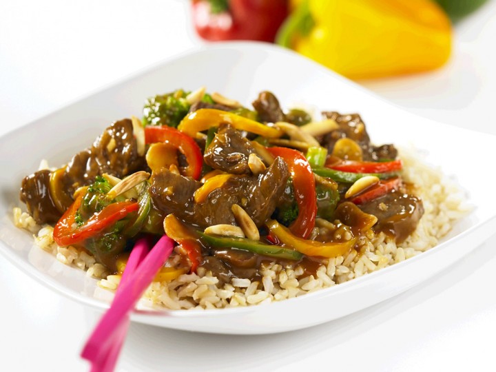 Stoplight Beef Stir-Fry Recipe