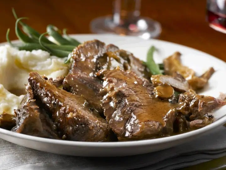 Slow Cooker Marvellous Mushroom Pot Roast