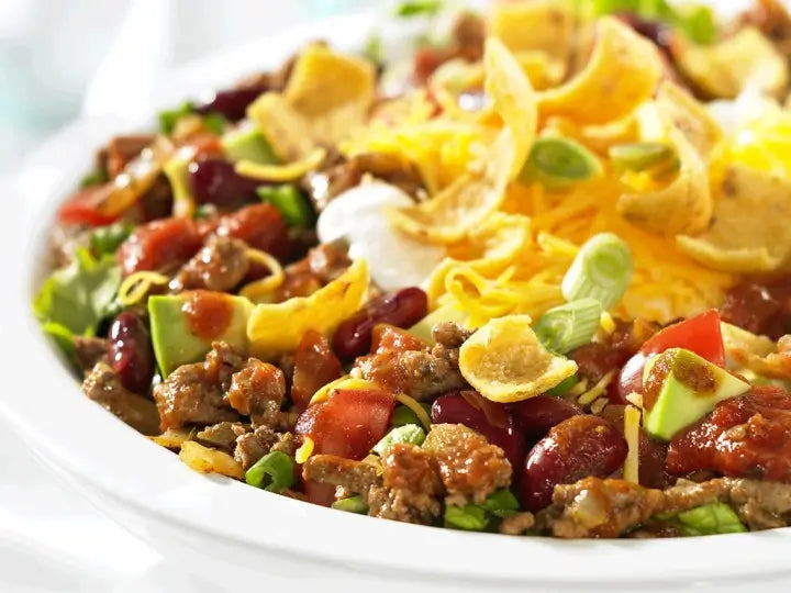 Taco Ground Beef Salad