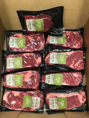 Premium Steak Pack code 16519 ( 2-6oz Tenderloins, 4-9oz Rib Eyes, 4-9oz Strip-loins ) image
