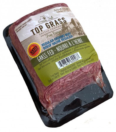 Keto-Friendly Regular Ground Beef (454 gram pack - 25% fat)